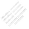 Qiilu Necklace Wall Hanger Necklace Ring Earrings Accessory Display Jewery Organizer Wall Hanging Display Hook Holder view 1