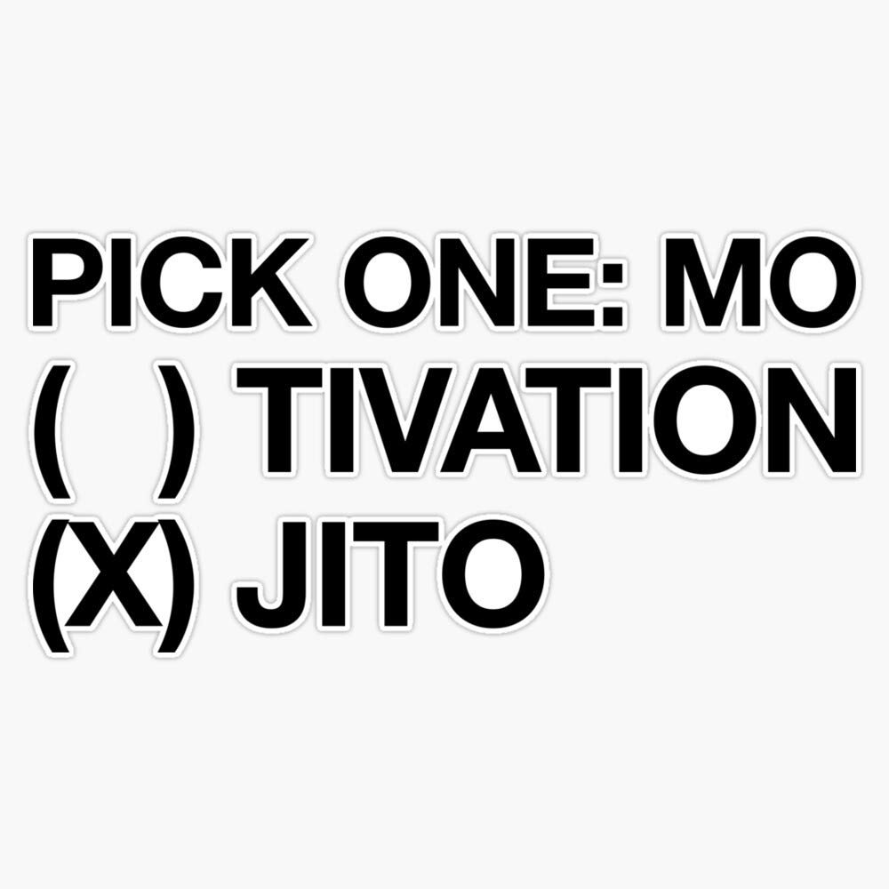 Magnet Pick One Motivation Mojito Drinks Cocktail Food Magnet Reusable Sticker 5"