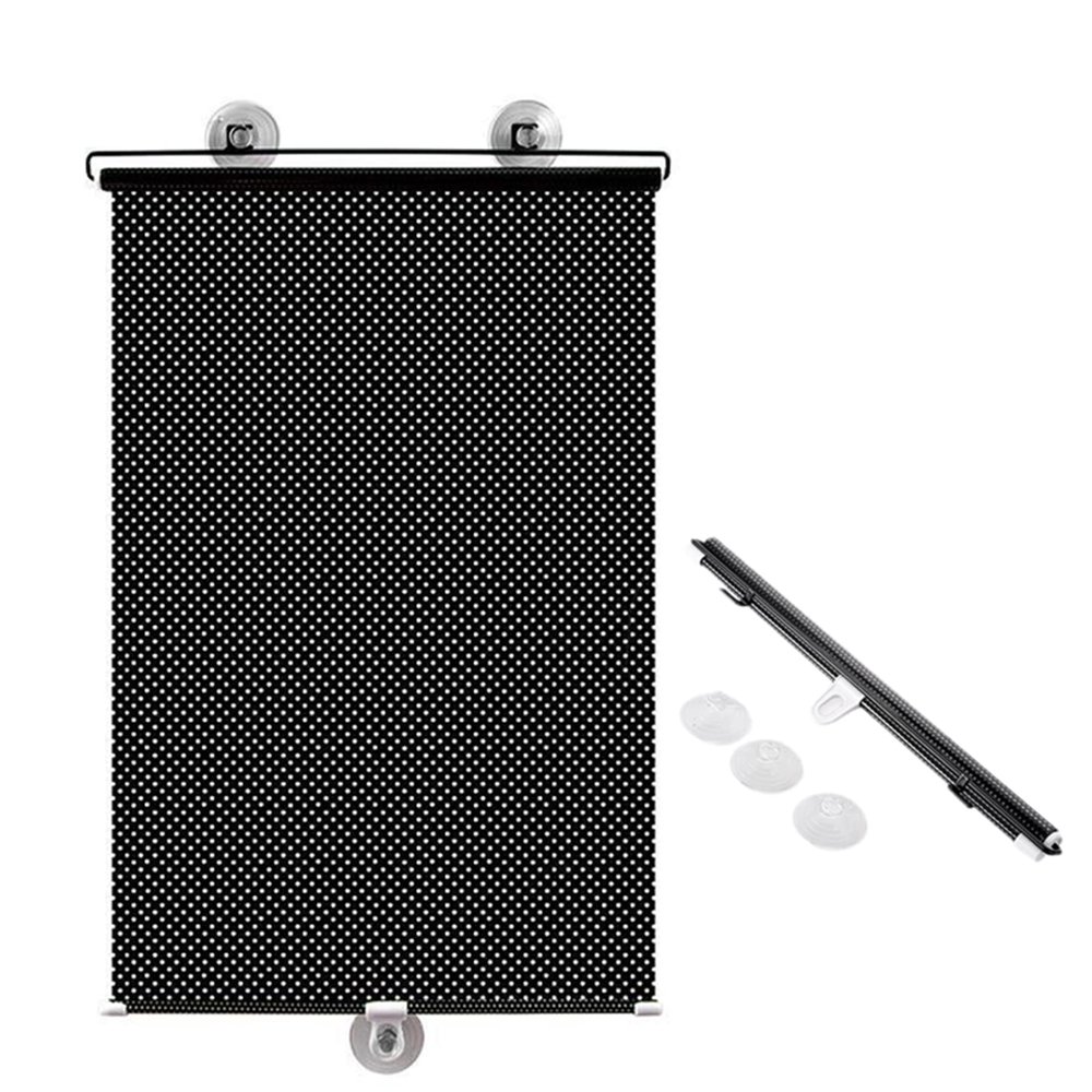 Blackout Roller,Shade Blind Shade,Punch-Free Temporary Blinds Free- Perforated Balcony Suction Cup Sunshade Blackout Curtain,for Window Door Balcony Sunshade,W40*H60cm/W15.74*H23.62in