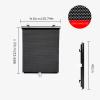 Blackout Roller,Shade Blind Shade,Punch-Free Temporary Blinds Free- Perforated Balcony Suction Cup Sunshade Blackout Curtain,for Window Door Balcony Sunshade,W40*H60cm/W15.74*H23.62in view 2