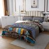 3 Piece Lake Theme Quilt Bedding Set Women Aldult Lightweight Bedding Rustic Wooden Barn Bedspread Set Plank Wall Bedspread Coverlet Soft Microfiber Home Quilt Set for King Bed All Season view 3