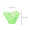 100Pcs Lotus Shape Cupcake Wrappers Muffin Liners for Baking for Parties and Events view 2