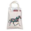 TOBGBE Horse Lover Tote Bag - Inspirational Floral Horse Bag for Women - Equestrian Gift view 1