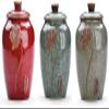 GImLY 3 Pack Ceramic Tea and Coffee Sugar Jar Set, Tea and Coffee Sugar Jar Set, Chinese Style Tea and Coffee Sugar Jars for Coffee, Herbs, Spices-A view 1