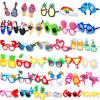 Xuhal 36 Pcs Luau Party Sunglasses Funny Hawaiian Glasses, Tropical Fun Sunglasses Beach Decorations Party Favors, Summer Beach Pool Themed Supplies for Adult view 1
