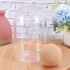 1Pc Glass Storage Jar with Round Ball Lid Heat-resisting Food Container Small Glass Canning Kitchen Sealed Jar for Spices Sugar Salt Tea (800ml, Transparent) view 3