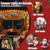 Haigoo Sasquatch String Lights,Sasquatch Gifts for Men Women,16.5ft USB Operated Lights with Remote&Timer,Travel Trailer Party Lights for RV Awnings,Campsite Dcor,Camping,Bedroom,Birthday Party view 2