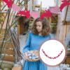 UPKOCH 2pcs Easter Decor Hanging Bunting Festive Bunny Banner for Party Decoration Cheerful Photo Prop Easy to Use Easter Party Supplies view 2