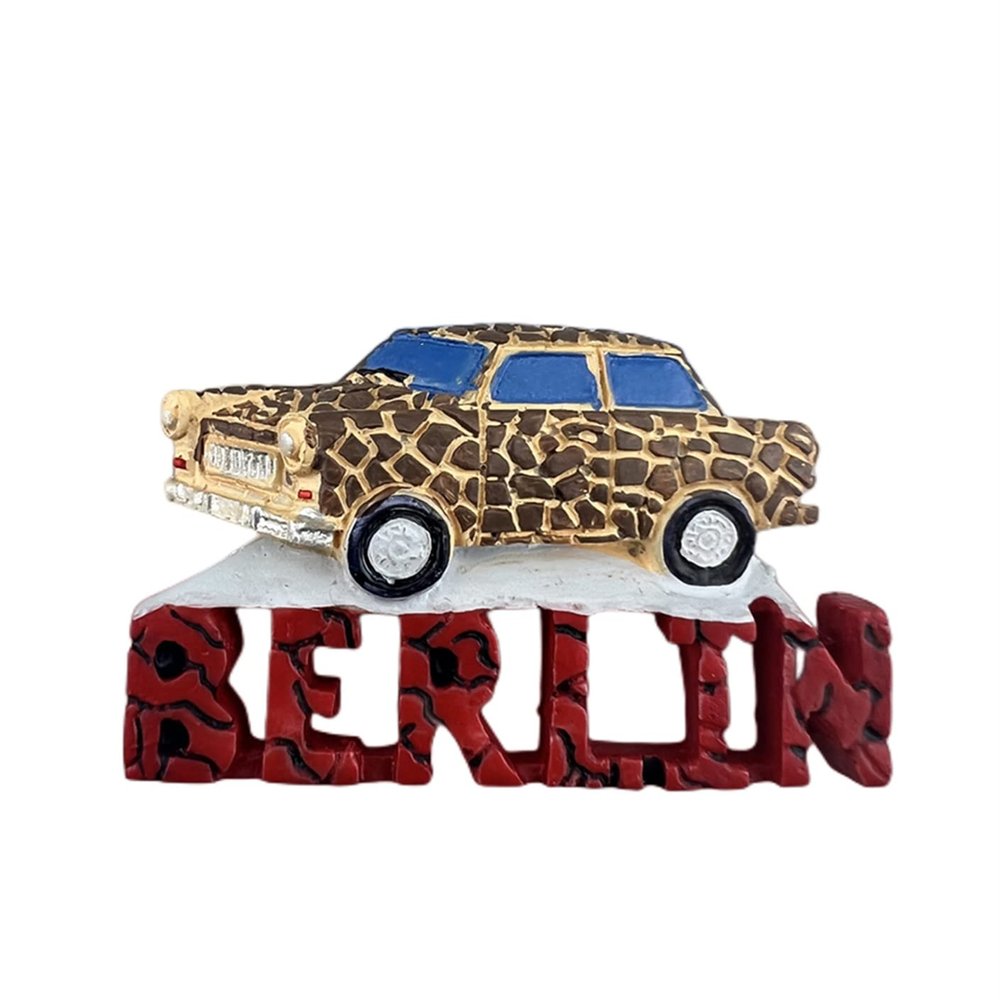 Berlin Germany 3D Fridge Magnet Souvenir Gift,Resin Handmade Berlin Germany Refrigerator Magnet Home & Kitchen Decoration Collection