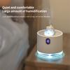 GKI Space Shuttle Humidifiers with Night Light, Mini Cool Mist Humidifier 500ml Portable Air Diffuser, Gift for Christmas, Valentines, for Bedroom, Baby, Desktop, Home, Office (white) view 3