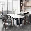 JESONVID Set of 4 Dining Chair with Casters, Accent Captains Chairs with Wheels & Arms,Wheeled Roller Wood Chairs for Kitchen & Game Poker Table,Cherry&Grey 1533GY(NO Table!) view 1