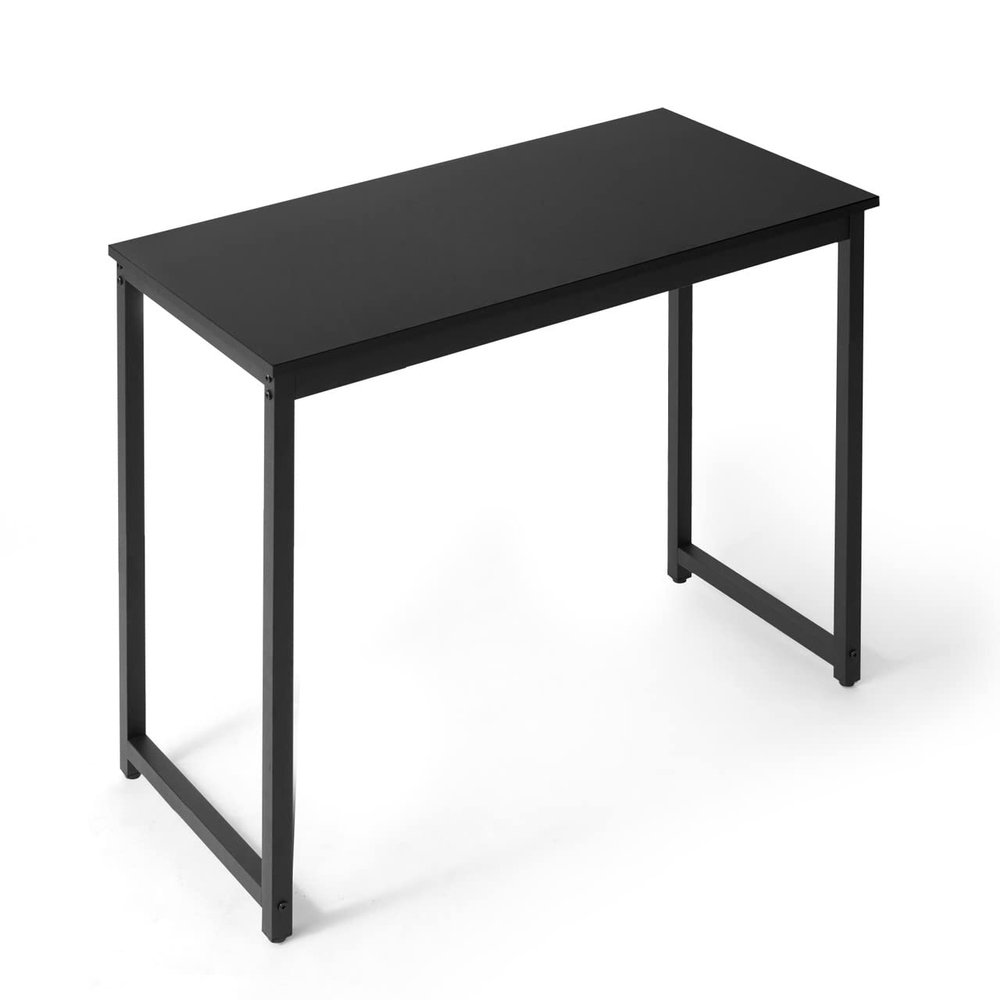 Fencer Wire 32" Black Computer Desk, Home Office Desk, Modern Look Desk, Writing Desk for Small Space, Simple Desk for Home Use & Office, PC Table, Gaming Desk, Space-Saving Workstation, Black