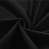 Fcosie Velvet Drapery Panels Pinch Pleat Drapes for Living Room, W 72 x L 102 Inches (1 Panel), Thermal Insulated Room Darkening Curtains for Bedroom, Noise Reducing Curtains for Window, Black view 3