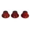 Miskall Guitar Volume Knob, 3 Pcs Wood Eco Friendly Precise Electric Guitar Knob for Replacement (Annatto) view 1