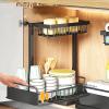 Bathroom Sink Organizer Seasoning Rack Bathroom Clutter Rack Kitchen Storage Arrangement Rack Cupboard Storage Rack Under Kitchen Sink Organizers And Storage view 2