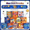 YYMYMGJ 48PCS Dart War Party Favors Slap Bracelets, Dart Battle Wristbands Bracelets Goodie Bag Fillers for Dart War Gun Birthday Decorations Supplies for Kids Boys and Girls view 2