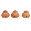 Miskall Guitar Volume Knob, 3 Pcs Wood Eco Friendly Precise Electric Guitar Knob for Replacement (Maple) view 1