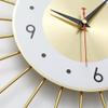XOOFMASS Large Wall Clock for Living Room Decor Gold Modern Silent Kitchen Big Wall Watch Clock for Bedroom Decorative Office 23inch Modern Clocks Large Decorative Wall Clock for Bedroom Kitchen view 3