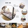 Soft Floor Mattress for Adults Japanese Futon Mattress Tatami Floor Mat Shikibuton Foldable/Portable Camping Mattress Japanese Rollup Bed Student Dormitory Sleeping Pad,Pig,150x200cm view 2