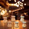 Ceramic Tealight Candle Holder, Essential Oil Burner Wax Melt Burners Tea Light Wax Melt Warmer Ceramic White Tealight Holder for Home Bedroom Decor Christmas Housewarming Gift view 4