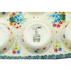 Polmedia Polish Pottery Muffin Pan UNIKAT - Colors Of The Wind Pattern Handmade in Boleslawiec Poland by Ceramika Artystyczna + Certificate of Authenticity view 4
