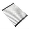 BOCCHI Stainless Steel Roller Mat with Black Edging For 1616, 1618, 1633 (inner ledge) view 1
