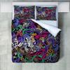 Roadchoice Music Twin Duvet Cover Note Twin Comforter Cover Kids Duvet Cover with Zipper Closure Breathable Soft Friendly Microfiber Duvet Cover 68"x 90" + 2 Pillow Shams 20"x 26" view 1