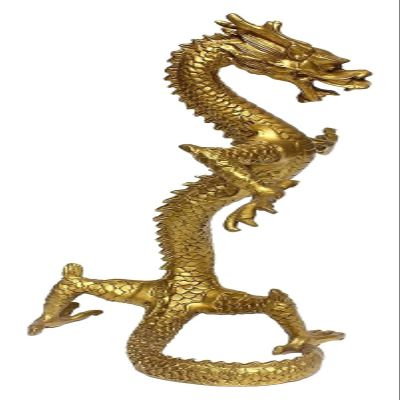 ALDEPO Sculpture Tabletop Abstract Ornaments Figurines Art Gift Statues Decor,Decoration Chinese Handmade Bronze Dragon Sculpture