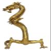 ALDEPO Sculpture Tabletop Abstract Ornaments Figurines Art Gift Statues Decor,Decoration Chinese Handmade Bronze Dragon Sculpture view 3