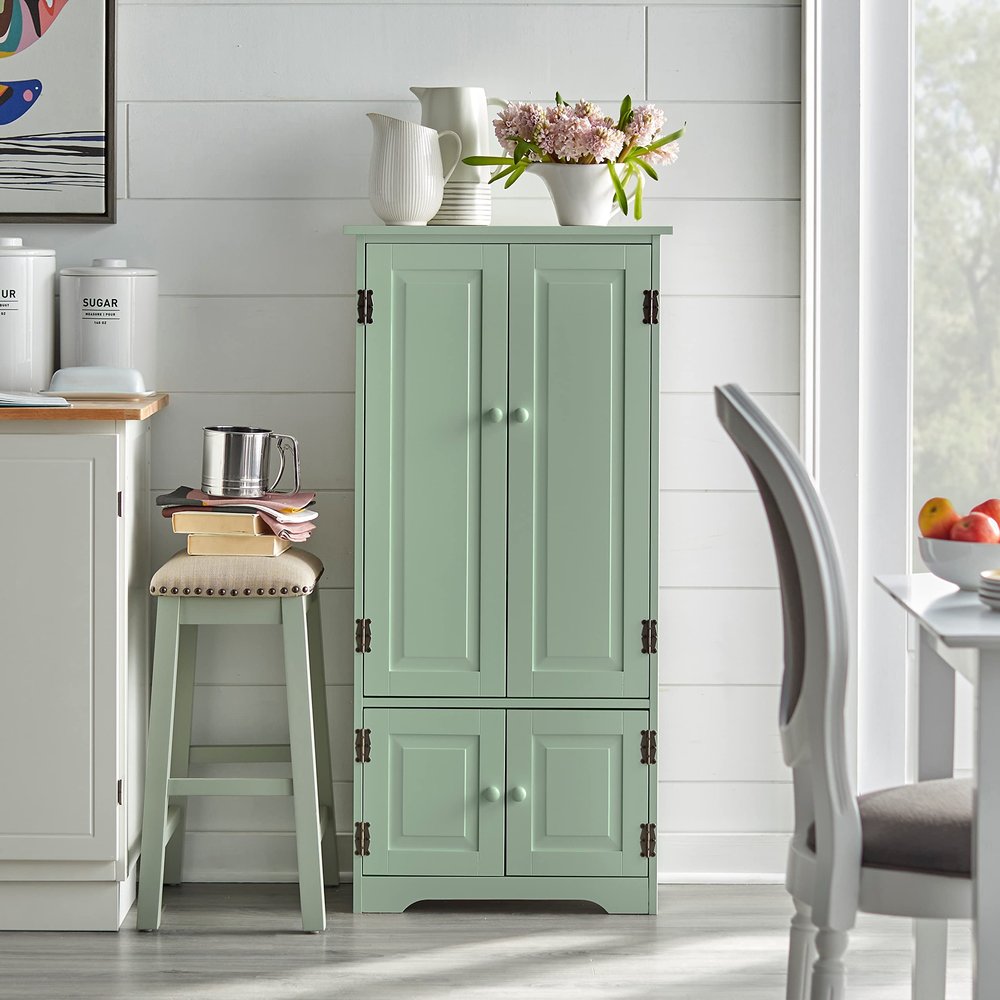 Simple Living Aston Tall Cabinet Mint