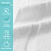 Arkwright Admiral Spa Bath Towels Bulk - Pack of 12 - Lightweight Absorbent Bathroom Towel, Quick Dry Cotton, Perfect for Home, Resort, Spa, and Shower, 24 x 48 in, White view 3