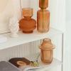 DYPASA Dry Flower Arrangement Glass Vase Flower Arrangement Hydroponics Ball Glass Flower Ware Home Living Room Decor Tabletop Vase Bottle Flower Vase (Color : 1) view 3