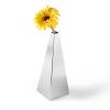Vases for Flowers Pyramid Livingroom Tabletop Vase 304 Stainless Steel Hotel Table Top Home Flover Vase Container Unique Flower Vase view 1