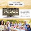 Zomodia Gifts for Mom,Personalized Family Tree Sign with Custom Names Wooden Plaques Decor Engraved Family Names Desk Plaque Mothers Day Gifts (7 Names, Family Tree) view 3