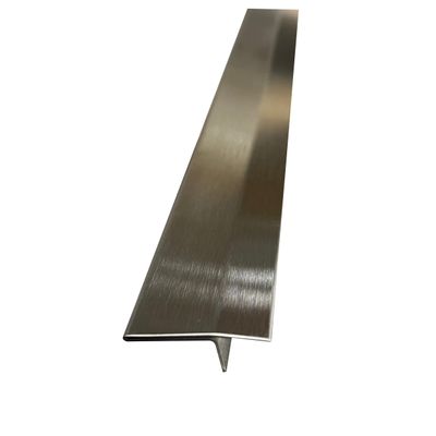 Brushed 304 Stainless Steel Universal Gap Cap T Molding Trim (19.00)