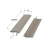 Brushed 304 Stainless Steel Universal Gap Cap T Molding Trim (24.00) view 2