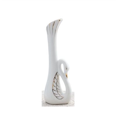 SUNESA Home vase Luxury Ceramic Vase Decoration Living Room Table Nordic Decoration Home Flower Vase Home Decor Decorative Vase (Color : Brass)