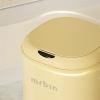 BONAD Kitchen Garbage Can 30L Large Capacity Induction Trash Can Smart Home Living Room Kitchen Light Luxury Garbage Storage Box with Lid Wastebasket (Color : Yellow) view 4