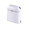 BONAD Kitchen Garbage Can Bathroom Smart Trash Can Automatic Electric Induction Garbage Bin with Lid Large Capacity Sensor Waste Bins for Household Wastebasket view 1