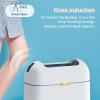 BONAD Kitchen Garbage Can Bathroom Smart Trash Can Automatic Electric Induction Garbage Bin with Lid Large Capacity Sensor Waste Bins for Household Wastebasket view 4