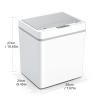 BONAD Kitchen Garbage Can Automatic Dustbin Motion Sensor Trash Can Smart Electric Waste Bin Home Rubbish Can for Kitchen Bathroom Garbage Can13L Wastebasket view 2