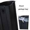 Kitchen Garbage Can 6L/10L/12L Stainless Steel Pedal Trash Can Kitchen with Lid Square Trash Basket Bathroom Narrow Trash Can Wastebasket (Size : 12L) view 4