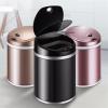 BONAD Kitchen Garbage Can 6L/8L/12L Intelligent Induction Electric Trash Can with Cover and Inner and Outer Double Buckets Trash Can Wastebasket (Color : Gold, Size : 12l) view 4