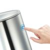 Kitchen Garbage Can 7L/12L/30L Large Capacity Stainless Steel Trash Can Foot-Operated Trash Storage Bucket Kitchen Garbage Can Wastebasket (Size : 30L) view 3