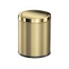 BONAD Kitchen Garbage Can 9L/15L Light Luxury Stainless Steel Trash Can Shake Lid Golden Garbage Can Home Living Room Bedroom Kitchen Trash Bin Wastebasket (Size : 15L) view 1