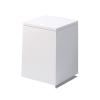 Kitchen Garbage Can Simple Large-Capacity Trash can Household Square Indoor Trash can Office Bedroom Waste Paper Basket Wastebasket (Color : Gold) view 1
