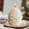 NCKPRO Cute Christmas Pinecone DIY 3D Candle Silicone Mold, Making Ice Blocks Soaps Cake Decorating Tool Mousse Jelly view 3