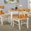 Gehucoxee Dining Chair Back Covers Set of 8, Fall Thanksgiving Chair Cover Removable Kitchen Chair Slipcovers Dining Room Seat Covers Protector for Kitchen Party Autumn Pumpkin Sunflower Harvest view 4