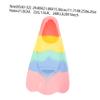 BESPORTBLE 1pair Boys and Girls Swim Training Fins Lightweight Silicone Flippers for Swimming Snorkeling and Diving Portable Design for Proper Body Posture Suitable for Training Levels view 2