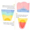 BESPORTBLE 1pair Boys and Girls Swim Training Fins Lightweight Silicone Flippers for Swimming Snorkeling and Diving Portable Design for Proper Body Posture Suitable for Training Levels view 3
